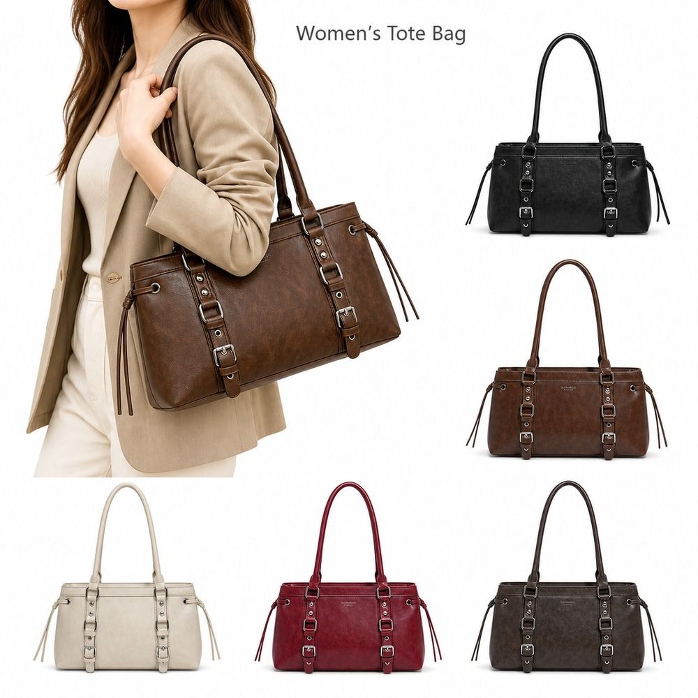 Structured Handbag Top Handle - Durable Structured Shape Women Handbag Light