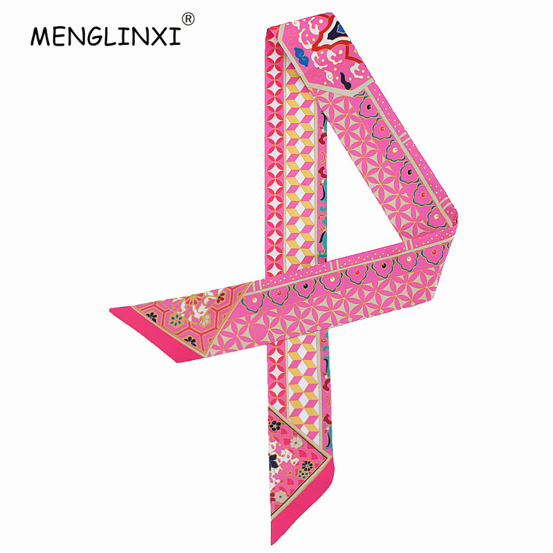 Luxury Bags Trending - New Geometric Floral Print Silk Scarf