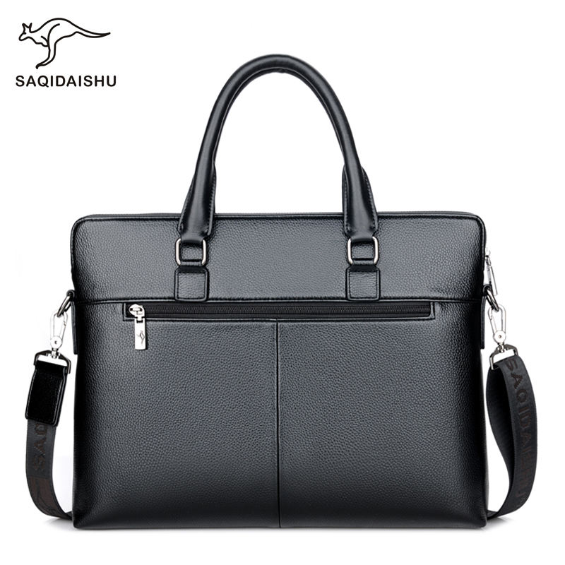 Men Leather Shoulder Bag Busin - огляд і ціна Luxury Bags For Men