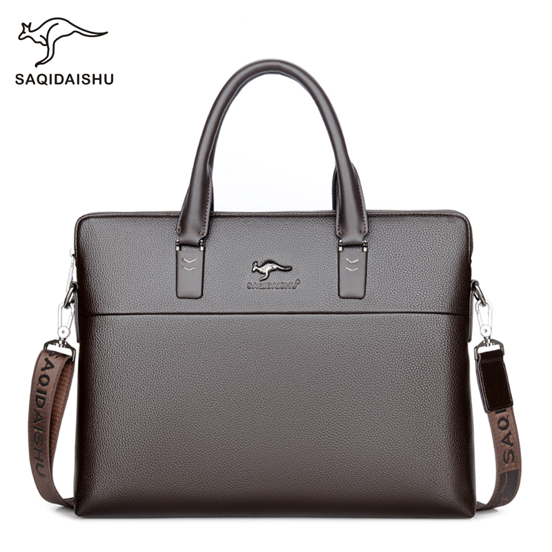 Men Leather Shoulder Bag Busin - огляд і ціна Luxury Bags For Men
