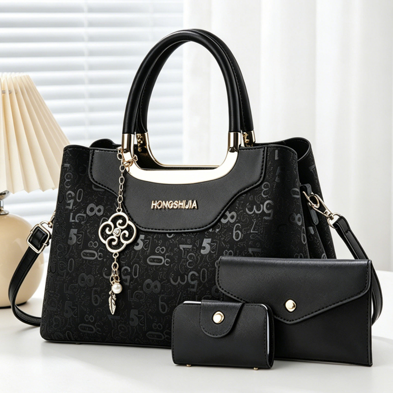 3-piece Fashion Women's Handba - огляд і ціна Luxury Bags Casual