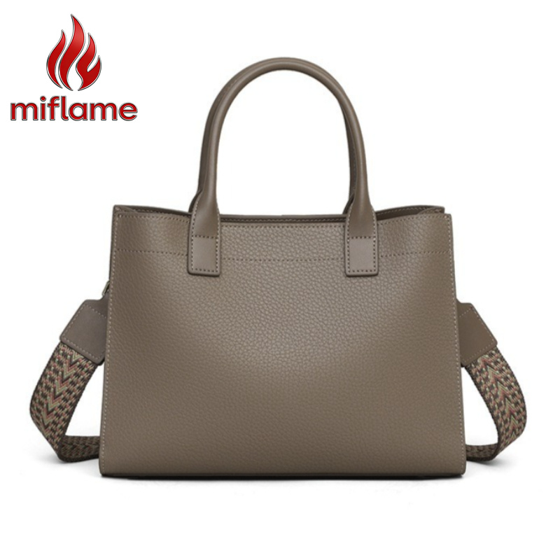 Genuine Leather Satchel Bag fo - огляд і ціна Structured Handbag Top Handle