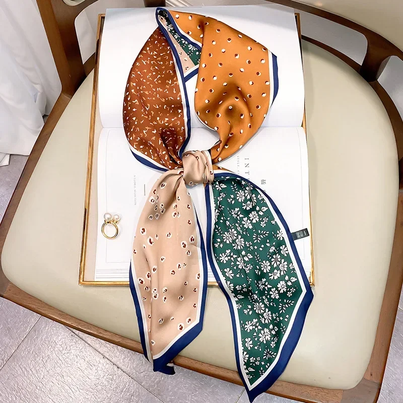 Design Print Skinny Scarf Plai - огляд і ціна Luxury Bags Trending