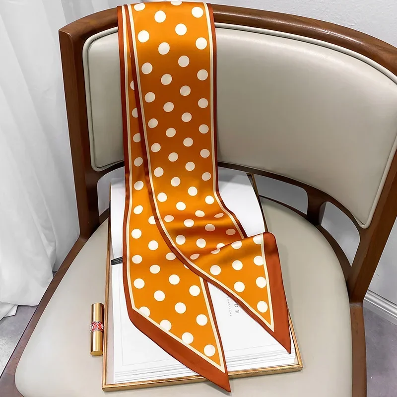 Design Print Skinny Scarf Plai - огляд і ціна Luxury Bags Trending