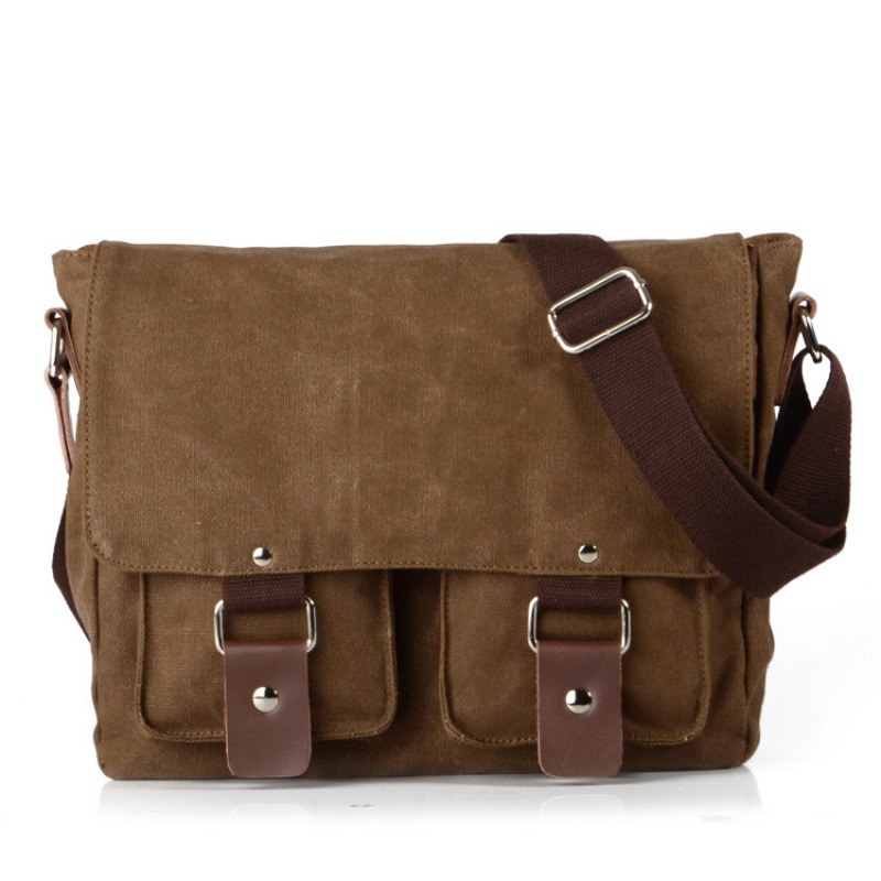 Retro Canvas Messenger Bag 12‑ - огляд і ціна Canvas Tote Designer