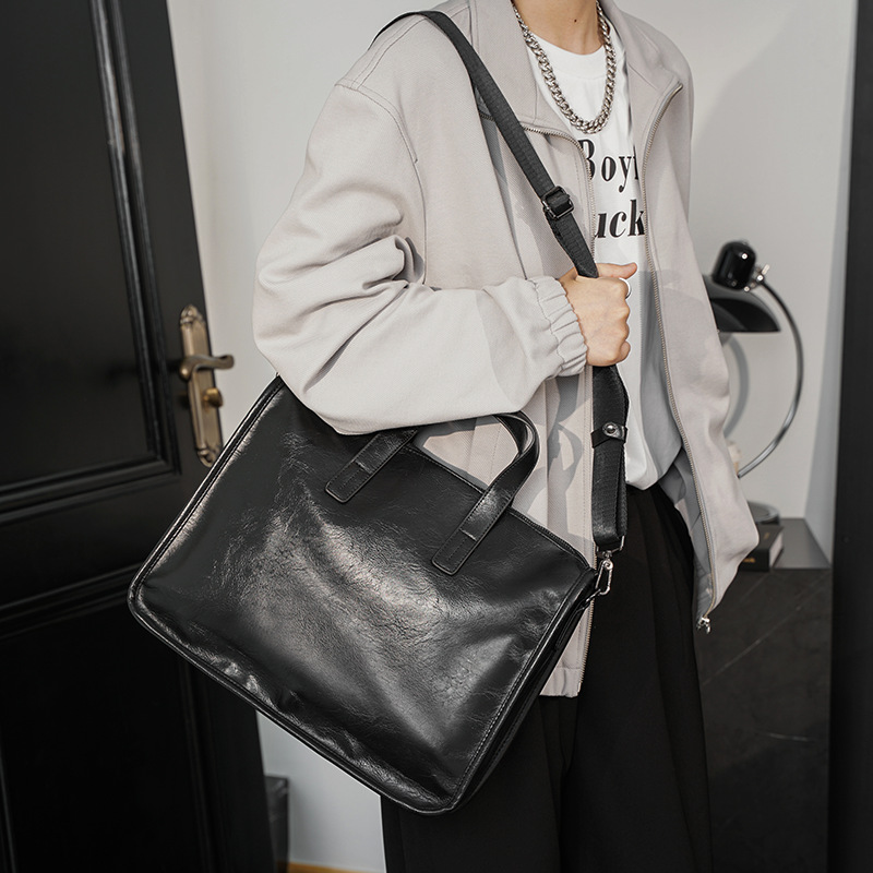 Casual Business Men's Handbag  - огляд і ціна Luxury Bags For Men