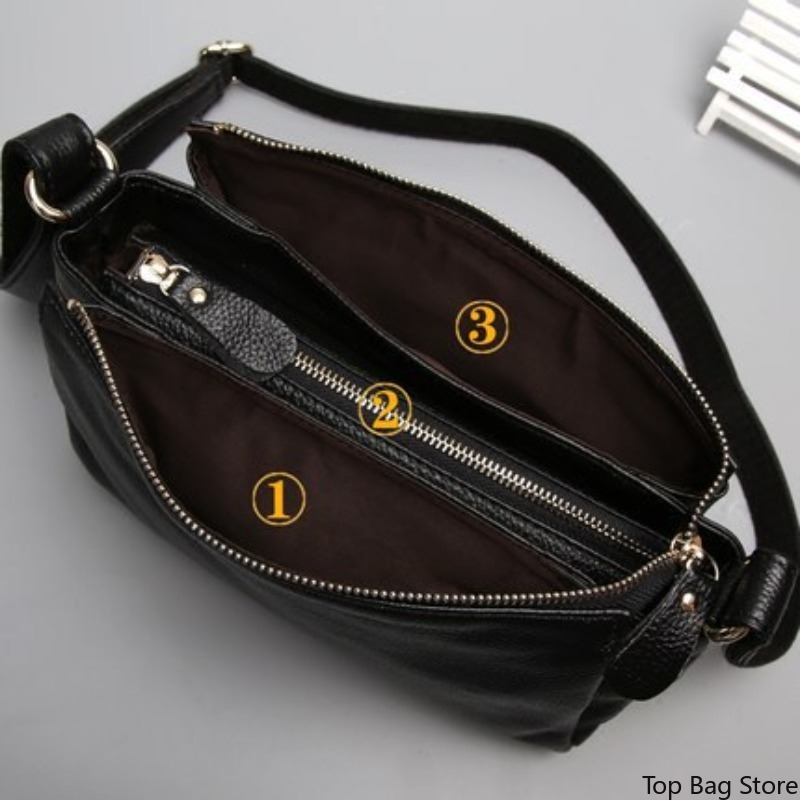 Genuine Leather Crossbody Bag  - огляд і ціна Quiet Luxury Bags Crossbody