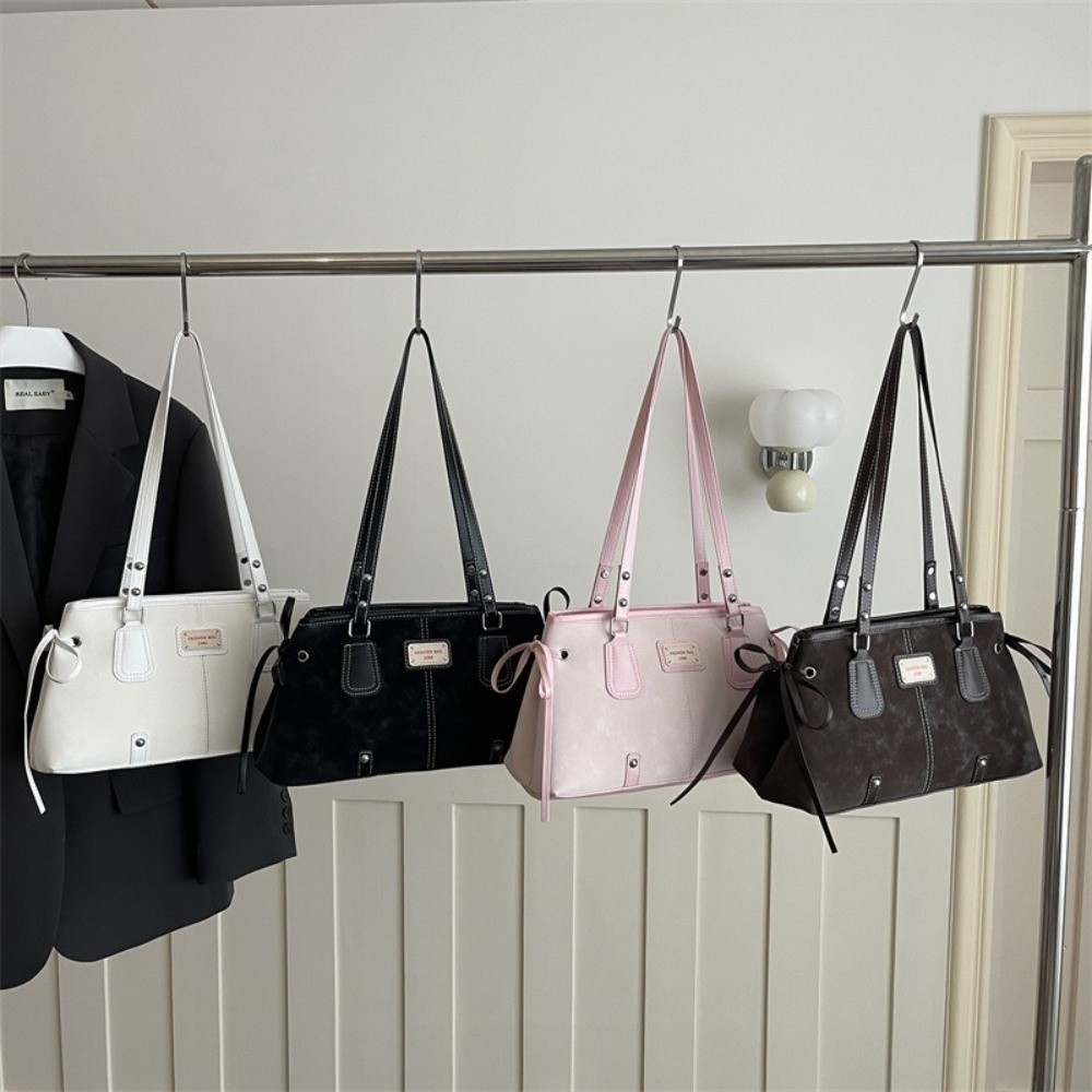 Minimalist Faux Leather Tote B - огляд і ціна Structured Handbag Top Handle