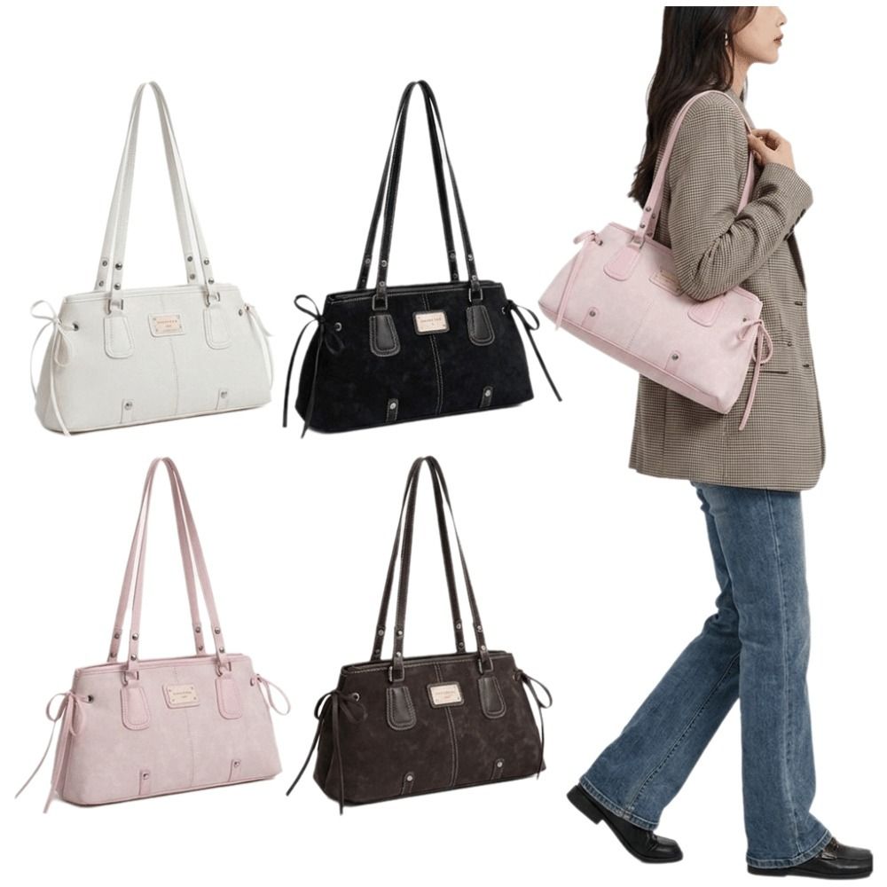 Minimalist Faux Leather Tote B - огляд і ціна Structured Handbag Top Handle
