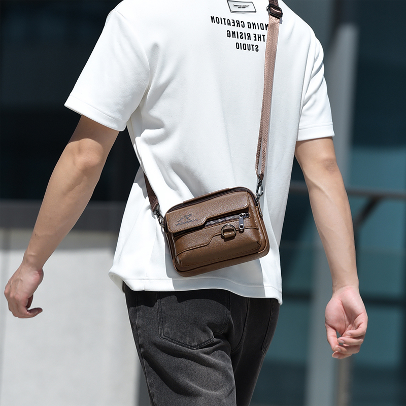 Luxury Kangaroo Brand Messenge - огляд і ціна Luxury Bags For Men