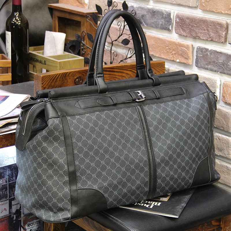 Fashion Plaid Travel Bag Men H - огляд і ціна Luxury Bags For Men