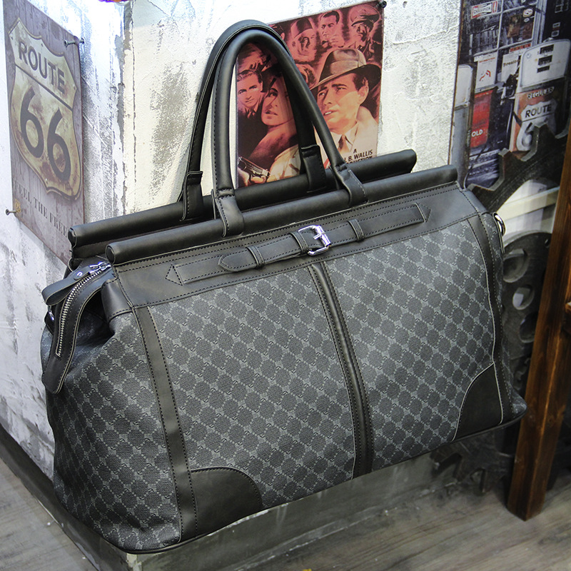 Fashion Plaid Travel Bag Men H - огляд і ціна Luxury Bags For Men