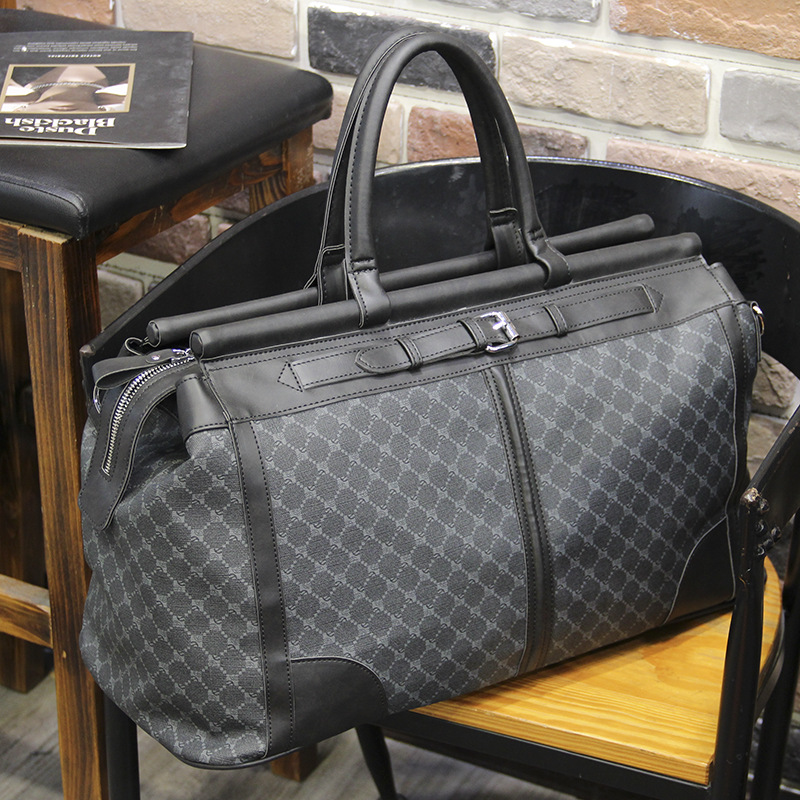 Fashion Plaid Travel Bag Men H - огляд і ціна Luxury Bags For Men