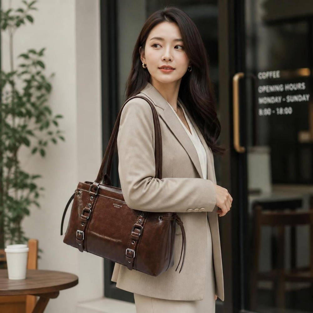 Durable Structured Shape Women - огляд і ціна Structured Handbag Top Handle