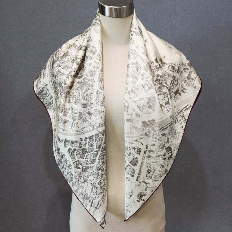 18MM Silk Scarf Women Double s - огляд і ціна Luxury Bags Design