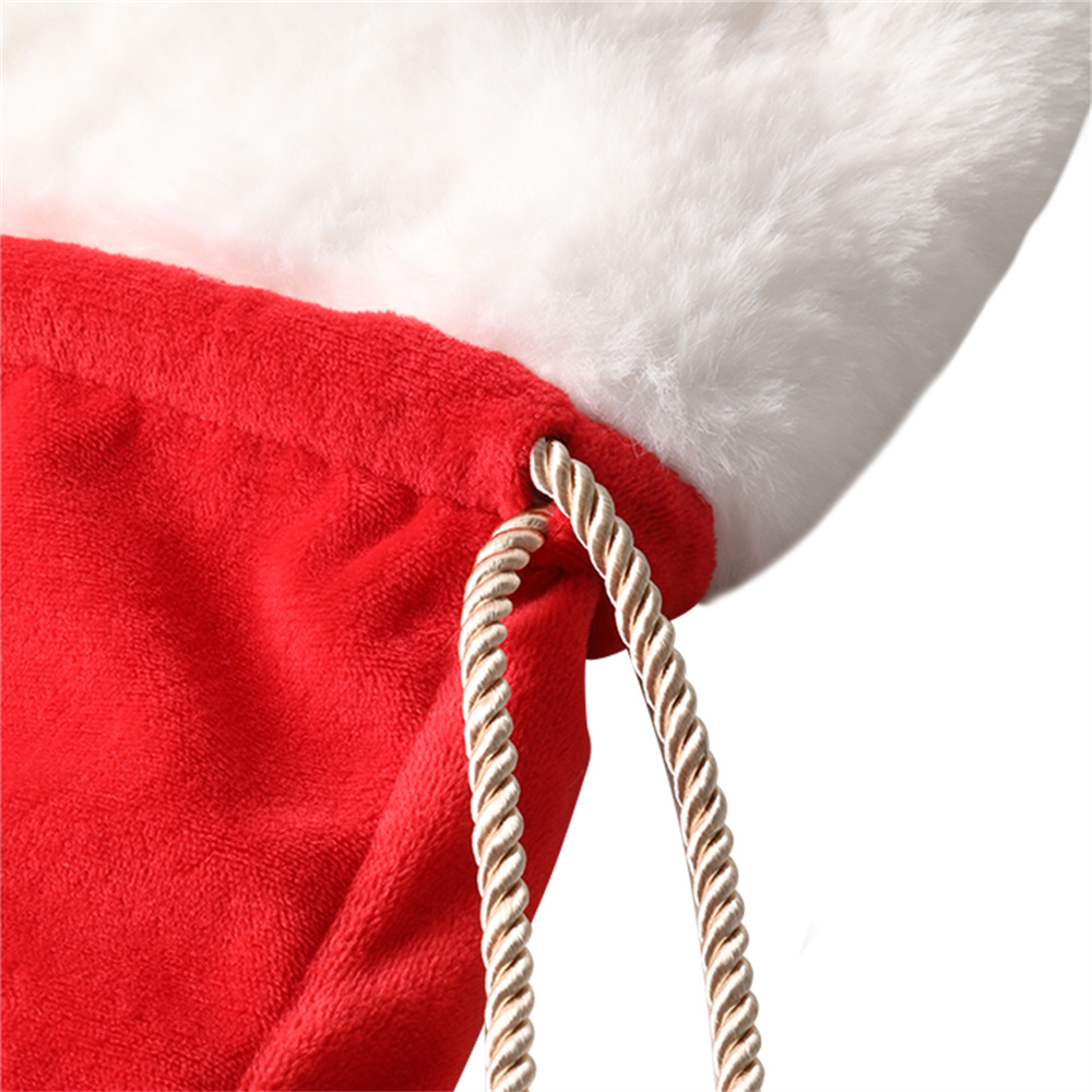 Custom Name Plush Christmas Sa - огляд і ціна Luxury Xmas Bags
