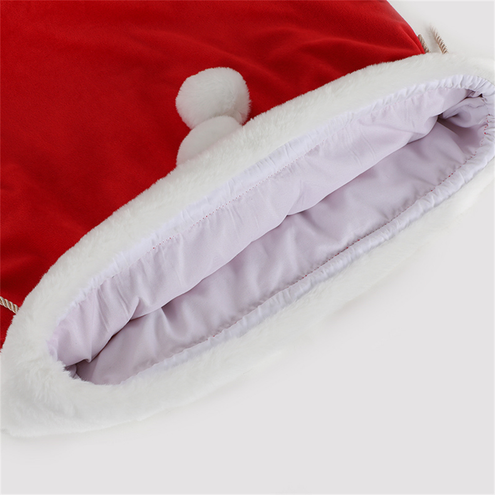 Custom Name Plush Christmas Sa - огляд і ціна Luxury Xmas Bags