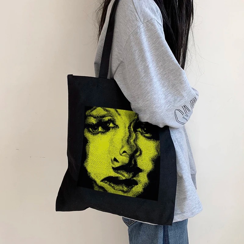 Horror Women Canvas Bag Punk V - огляд і ціна Canvas Tote Designer