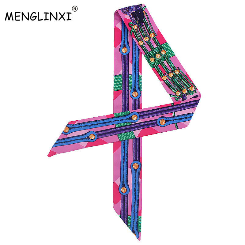 New Chain Print Small Silk Sca - огляд і ціна Luxury Bags Brands For Women