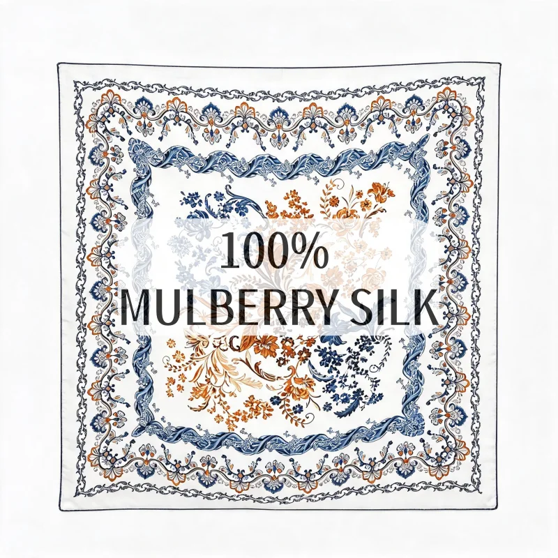 Luxury 100% Mulberry Silk Squa - огляд і ціна Luxury Bags Trending