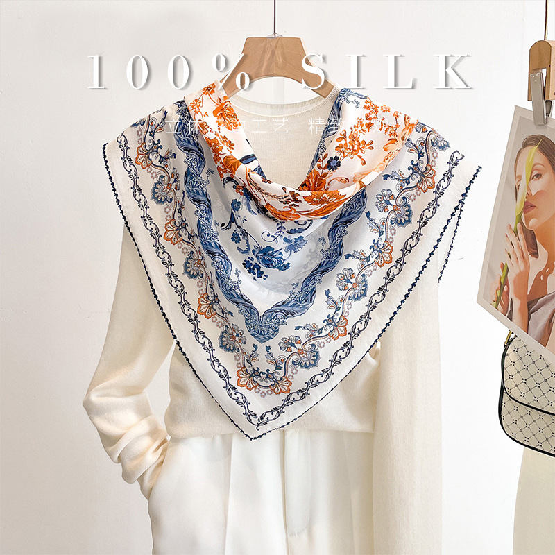 Luxury 100% Mulberry Silk Squa - огляд і ціна Luxury Bags Trending