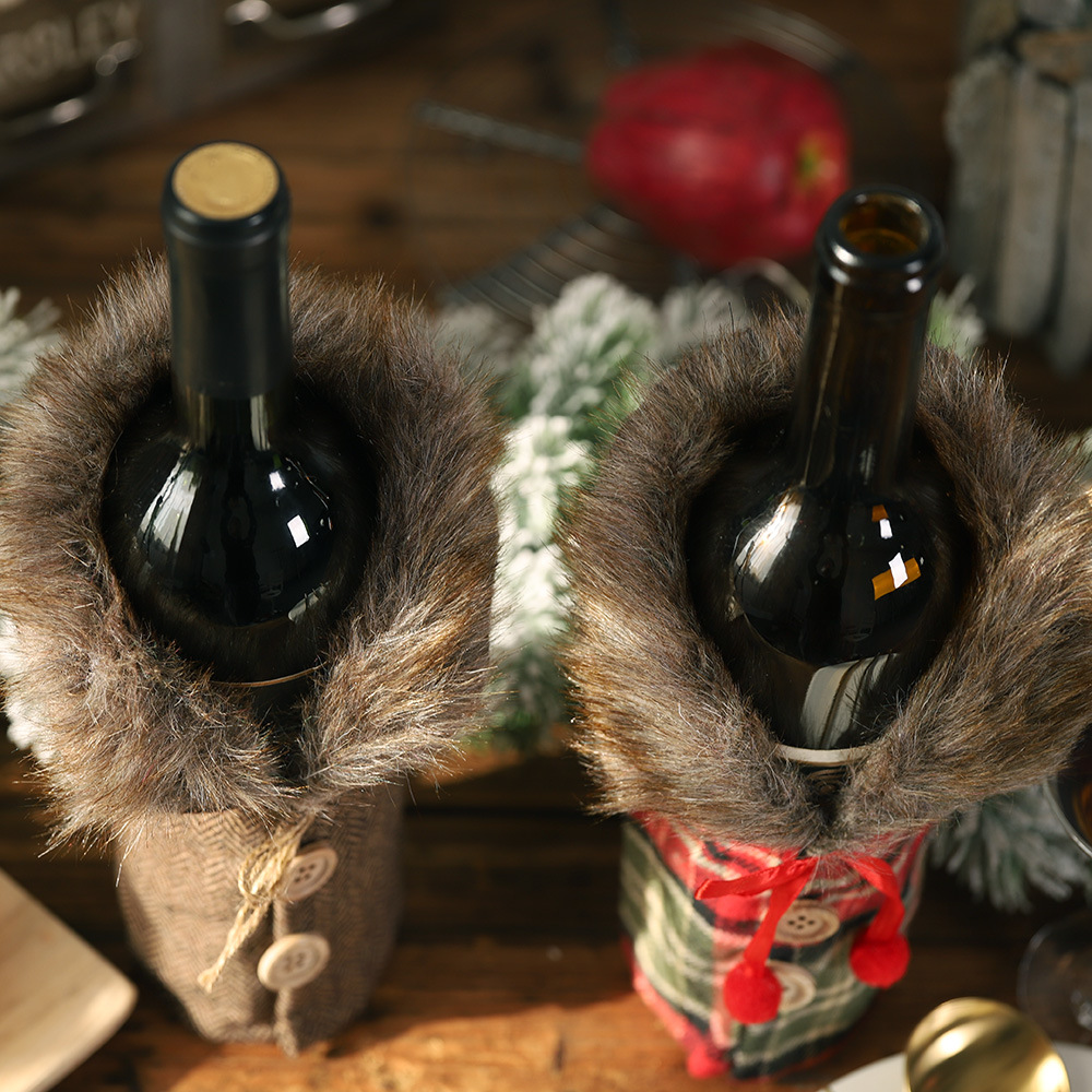 Luxury Christmas Wine Bottle C - огляд і ціна Luxury Xmas Bags
