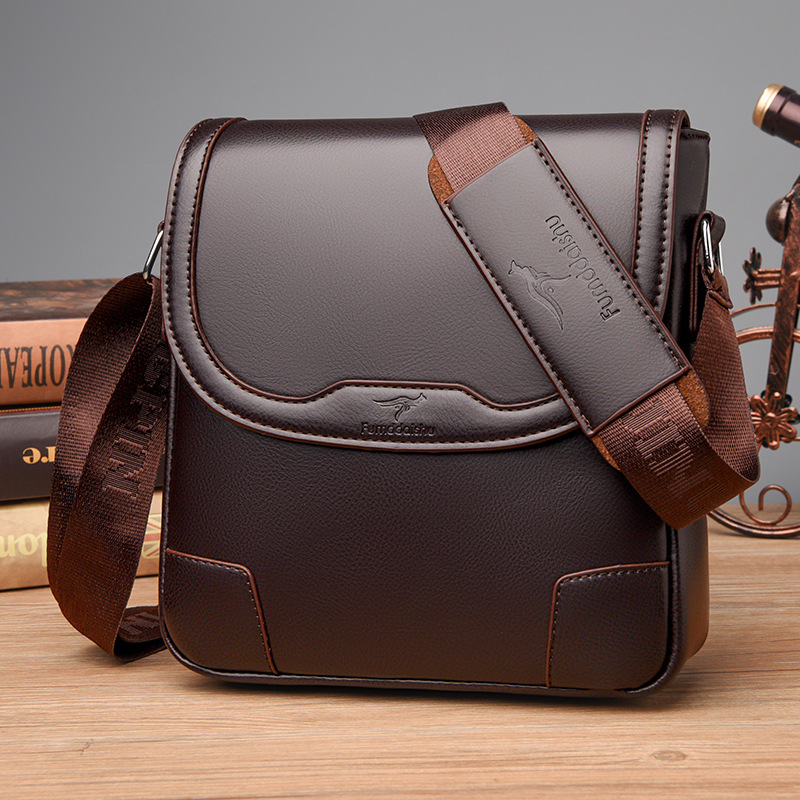 Luxury Brand Men Leather Shoul - огляд і ціна Luxury Bags For Men