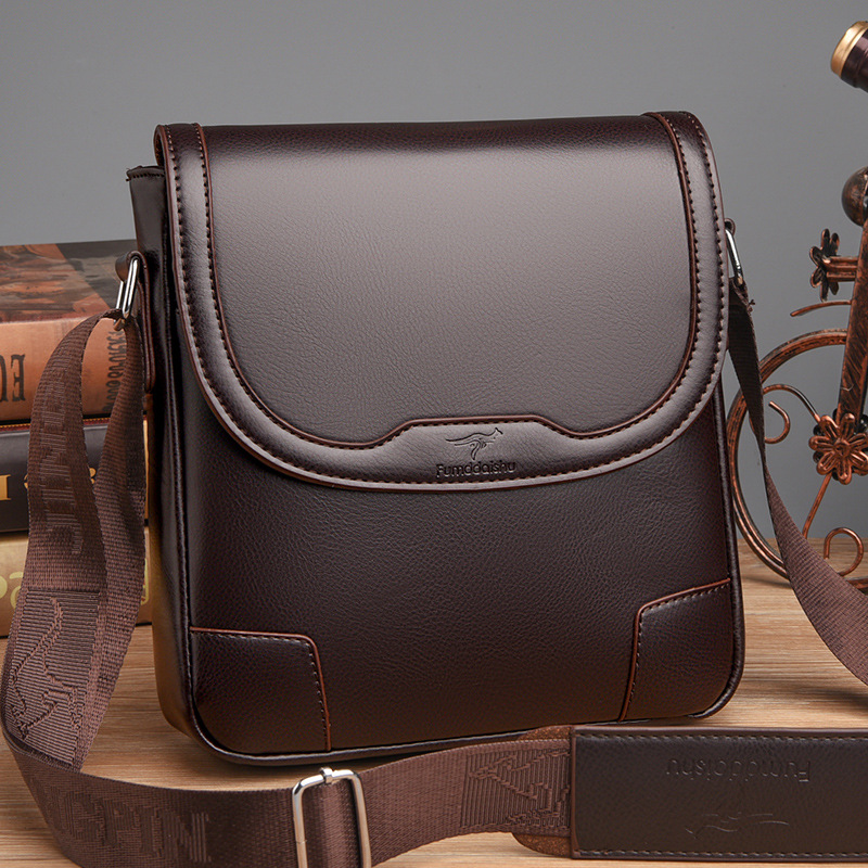 Luxury Brand Men Leather Shoul - огляд і ціна Luxury Bags For Men
