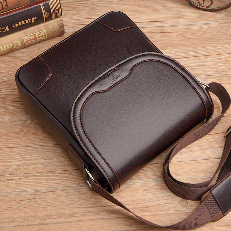 Luxury Brand Men Leather Shoul - огляд і ціна Luxury Bags For Men