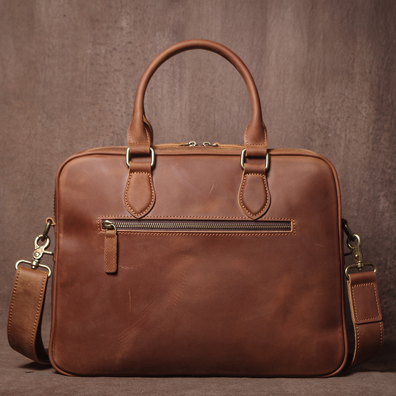 GURO Men Crazy Horse Cowhide B - огляд і ціна Luxury Bags For Men